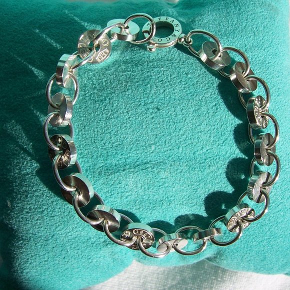 Tiffany & Co. Sterling Silver 1837® Circle Bracelet - Picture 7 of 7